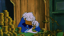 Gif animé Picsou compte